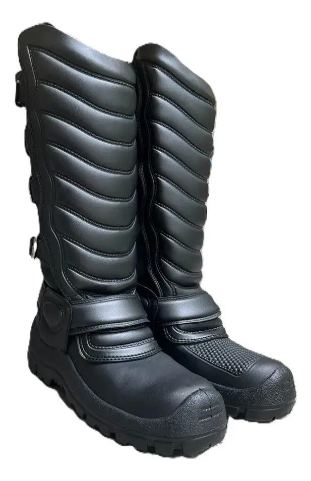 Botas Para Motorizado, Tipo Escolta, Caña Alta