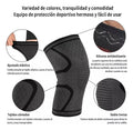 Kit X2 Rodilleras Elástica Compresión Deportiva Ortopédica