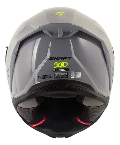 Casco Shaft 598 Gtr Certificación Ece 2206 2visores 2spoiler