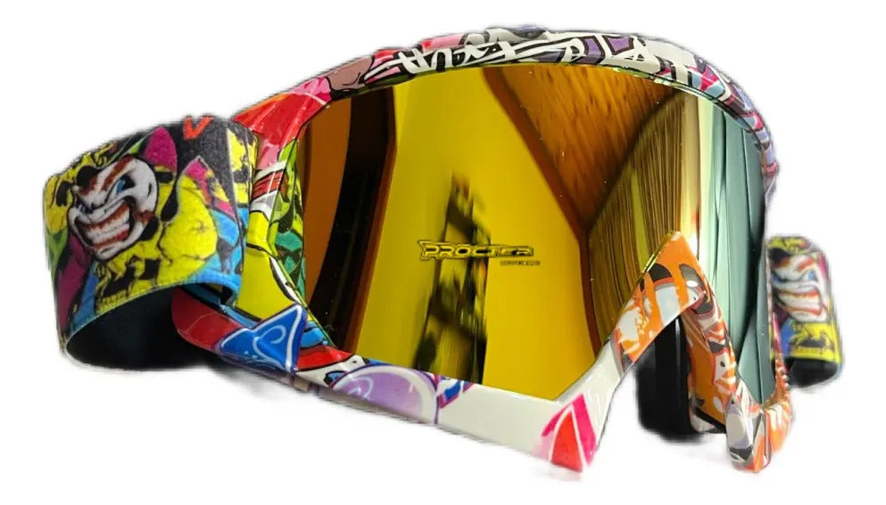 Gafas Tipo Cross Para Casco Cross Moto Bicicleta Deportes