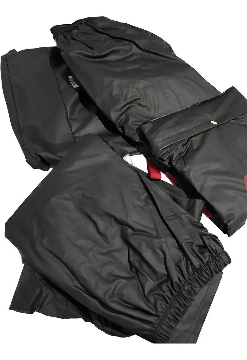 Combo Traje Impermeable 4 Piezas Dama + Protector De Maleta