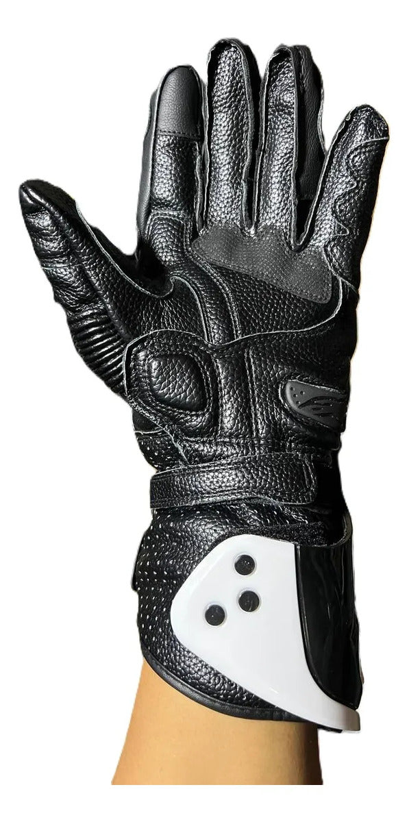 Guantes Cuero Gp Pro Alta Protección Caña Larga Unisex