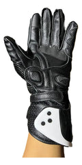 Guantes Cuero Gp Pro Alta Protección Caña Larga Unisex