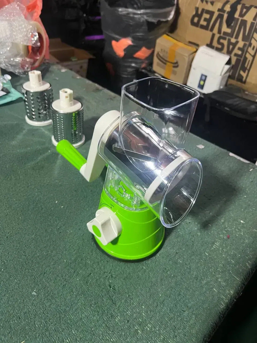 Molino Rayador Multiusos Picador De Verduras 3 En 1