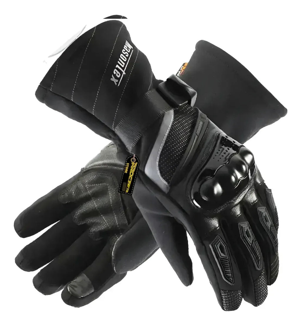 Guantes Masontex  Impermeables Y Térmicos  Moto Caña Larga