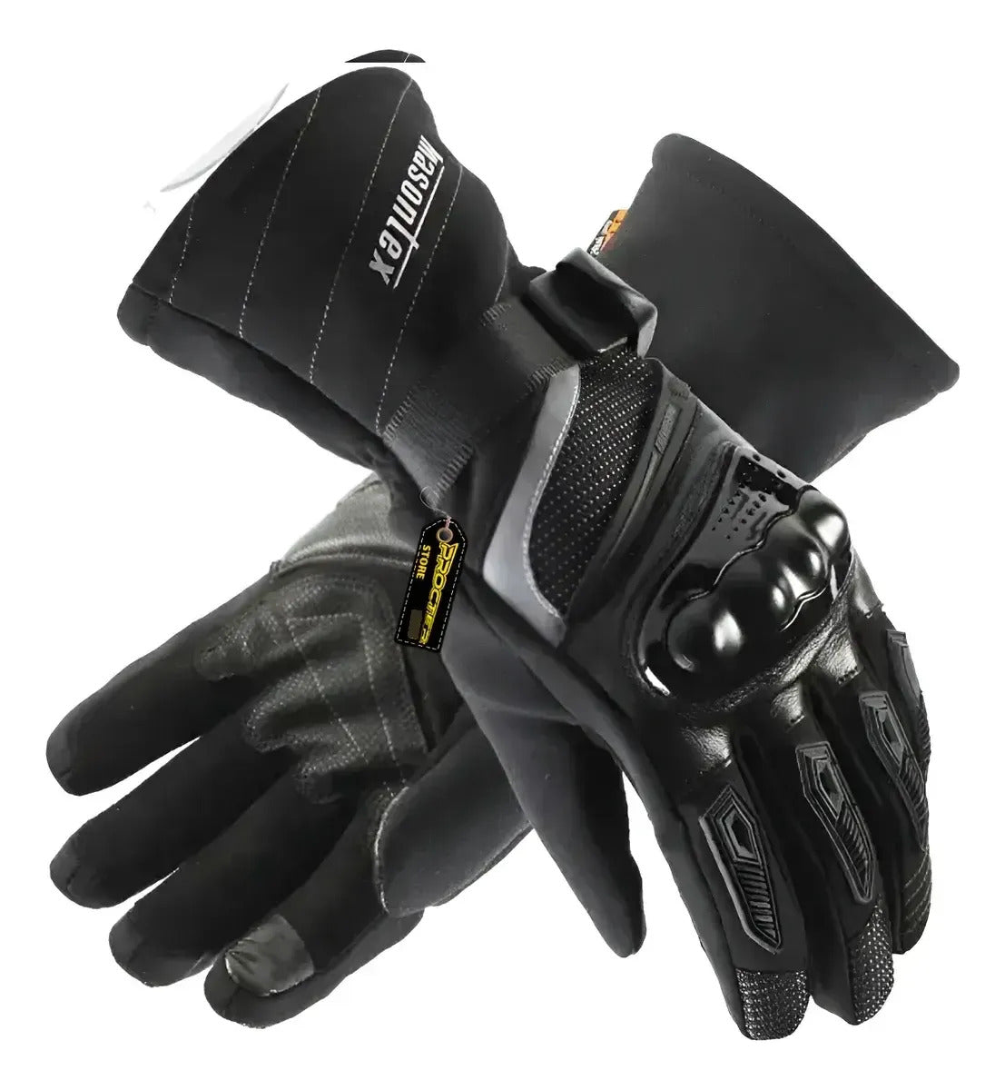 Guantes Masontex  Impermeables Y Térmicos  Moto Caña Larga