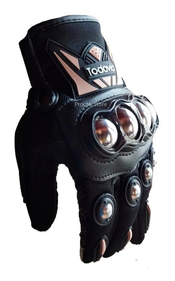 Guantes Para Moto Con Táctil  Protección Nudillos
