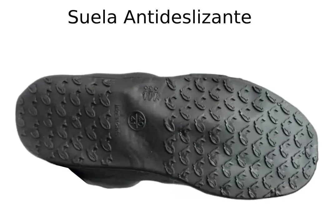 Zapatones Impermeables Goma Protector Lluvia Moto Bicicleta