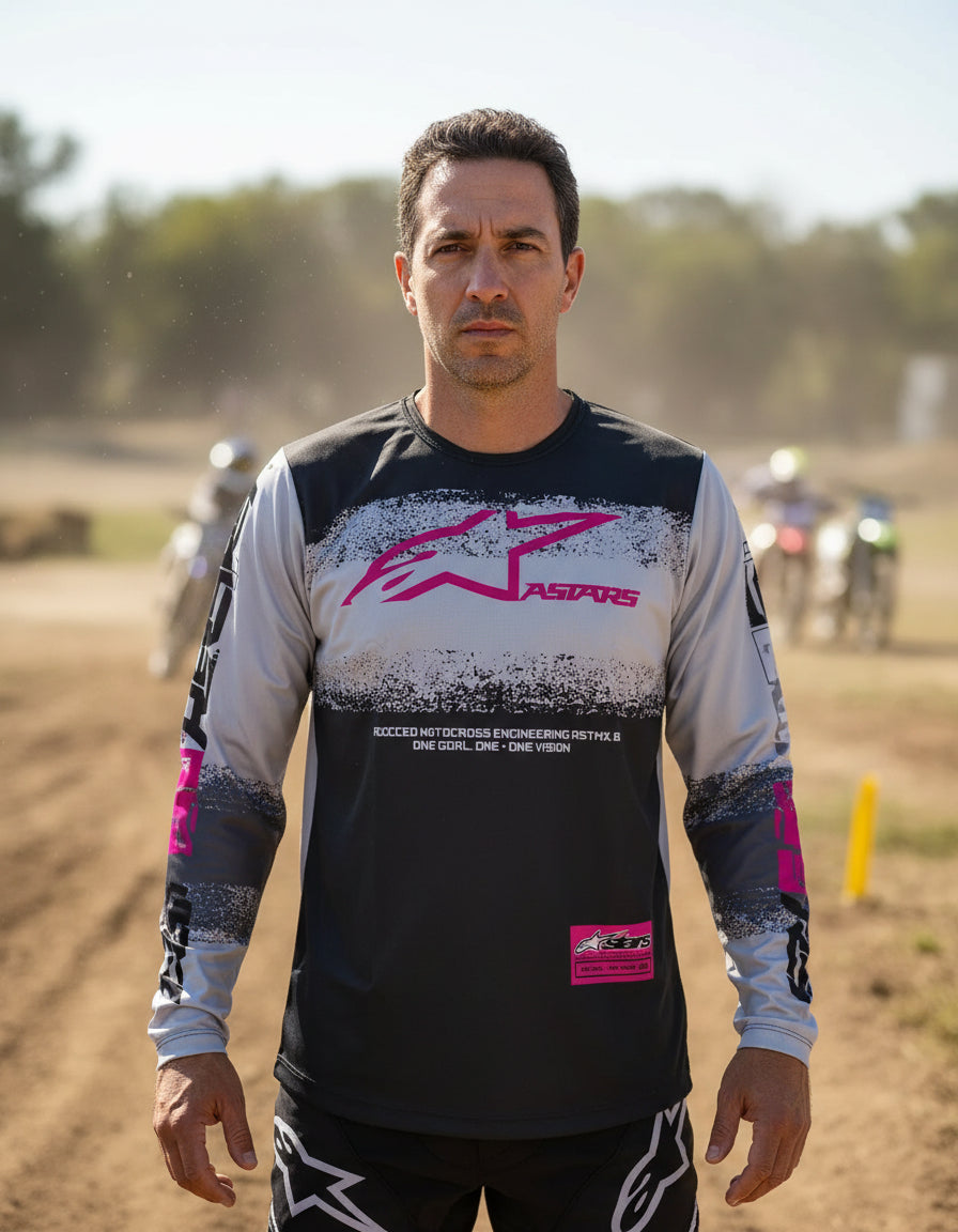 Buzo Manga Larga Mtb Motocross Bicicross Jersey Ciclismo