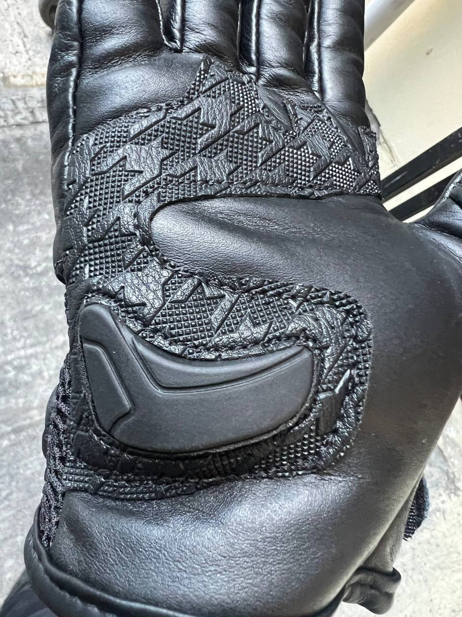 Guantes En Cuero Y Malla De Verano Para Motociclistas