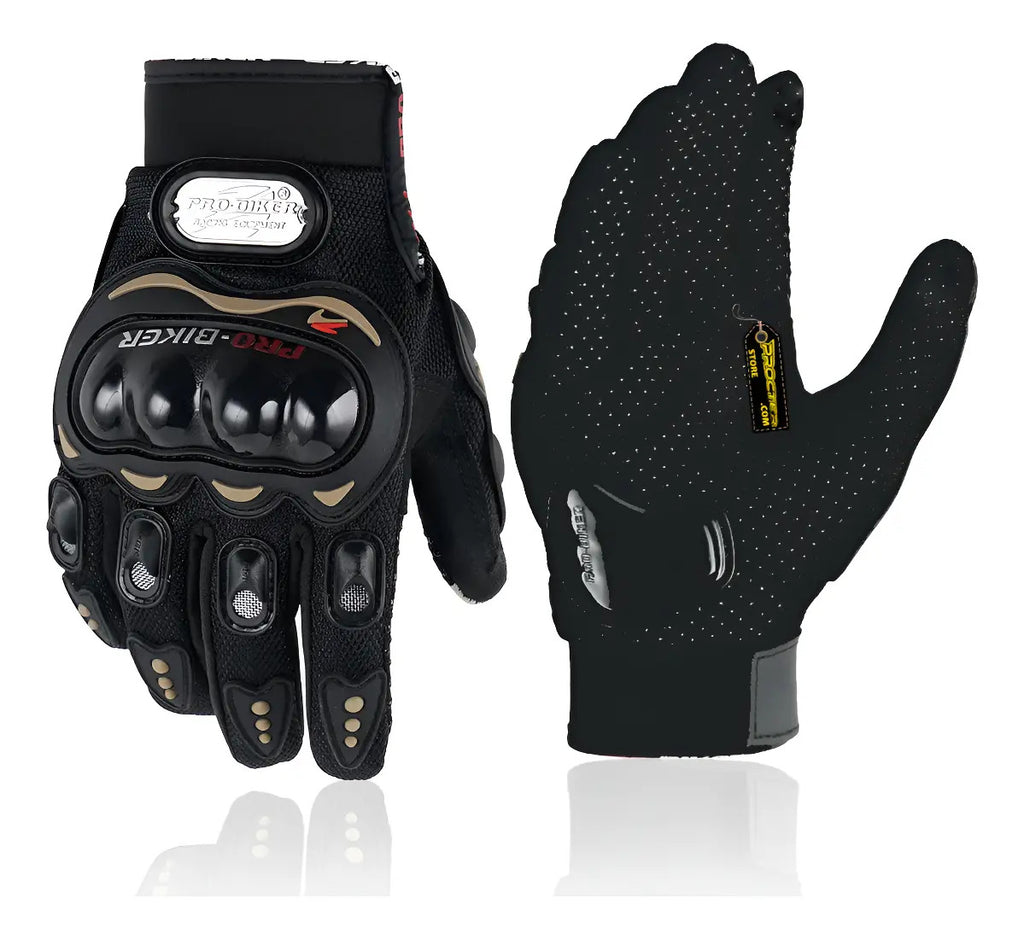 Guantes Moto Ciclista Con Proteccion En Nudillos Y En Palmas
