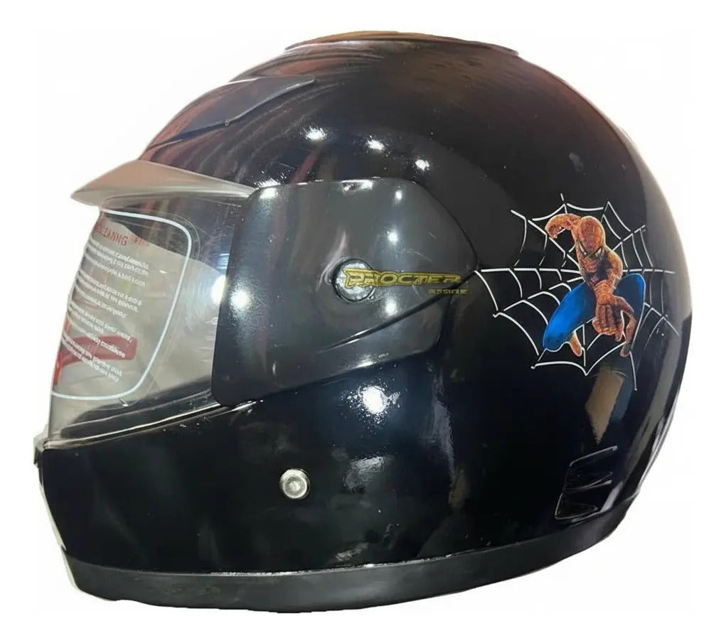 Casco Integral Para Niños Cerrado Kart Bicicleta Deportes
