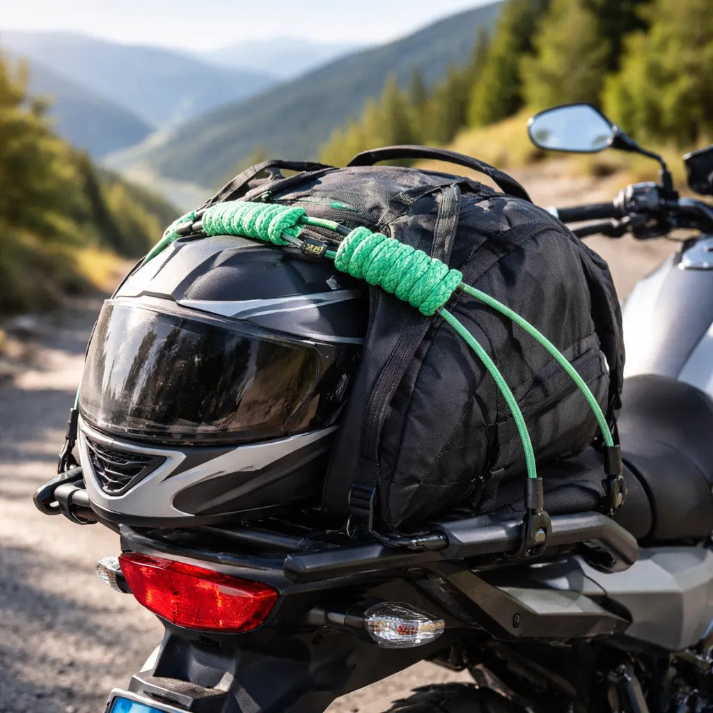 Cuerda Elastica Para Moto Amarre Lazo Elastico Con Gancho