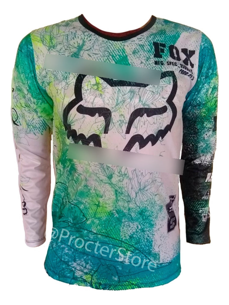 Buzo Manga Larga Mtb Motocross Bicicross Jersey Ciclismo