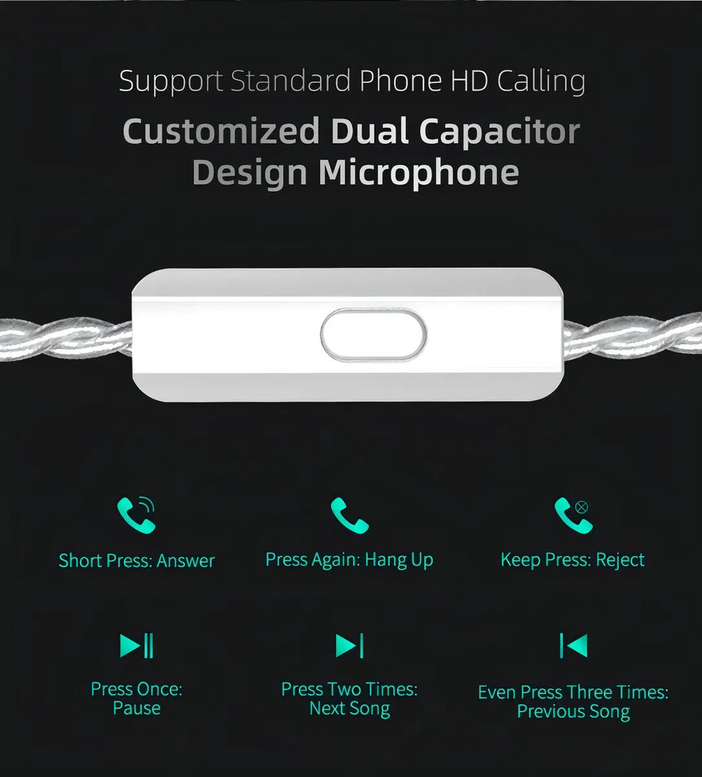 Auriculares In-ear Gamer Inalámbricos Kz Zst X Con Microfono