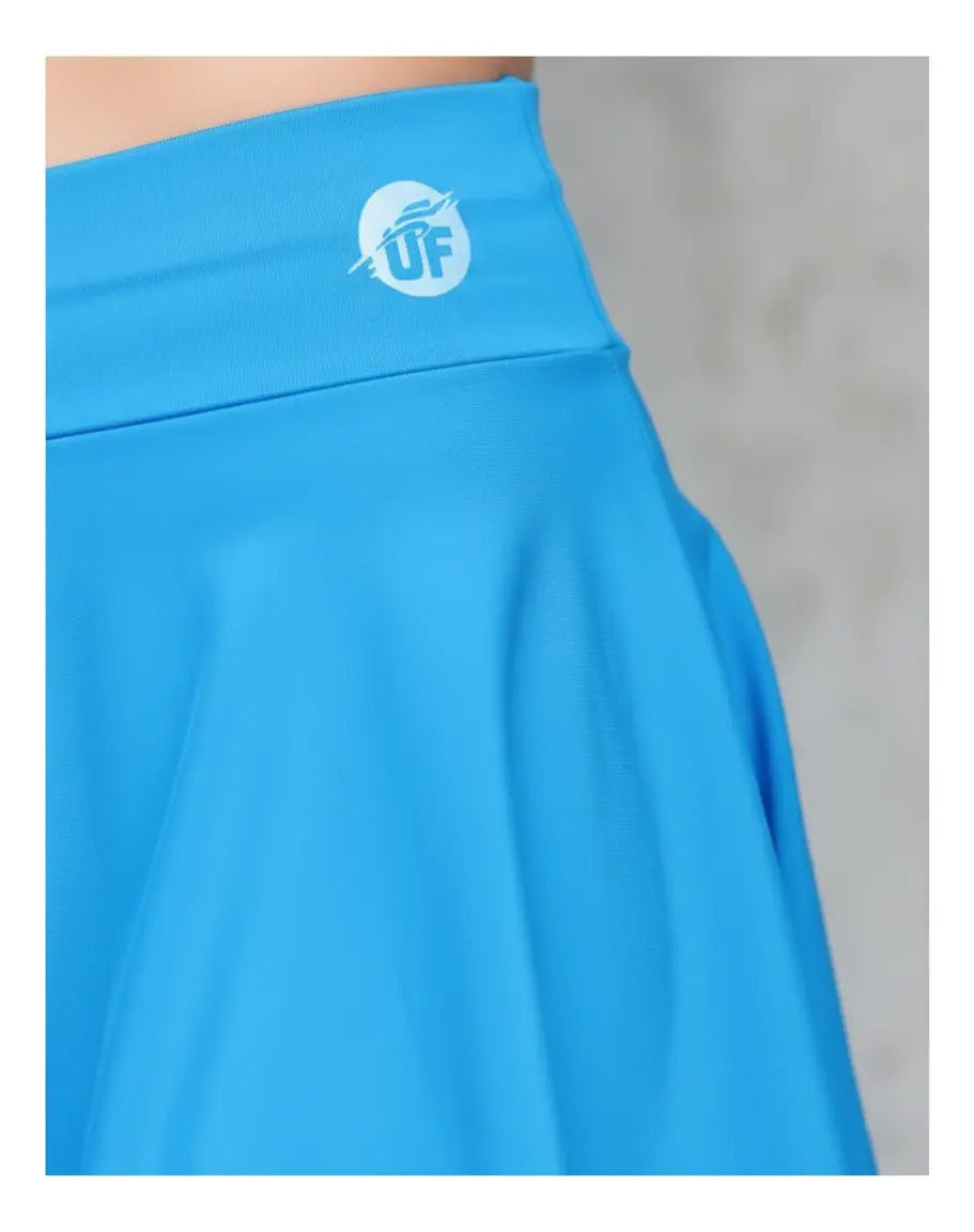 Falda Deportiva Short Gym Fitness Lycra Mujer