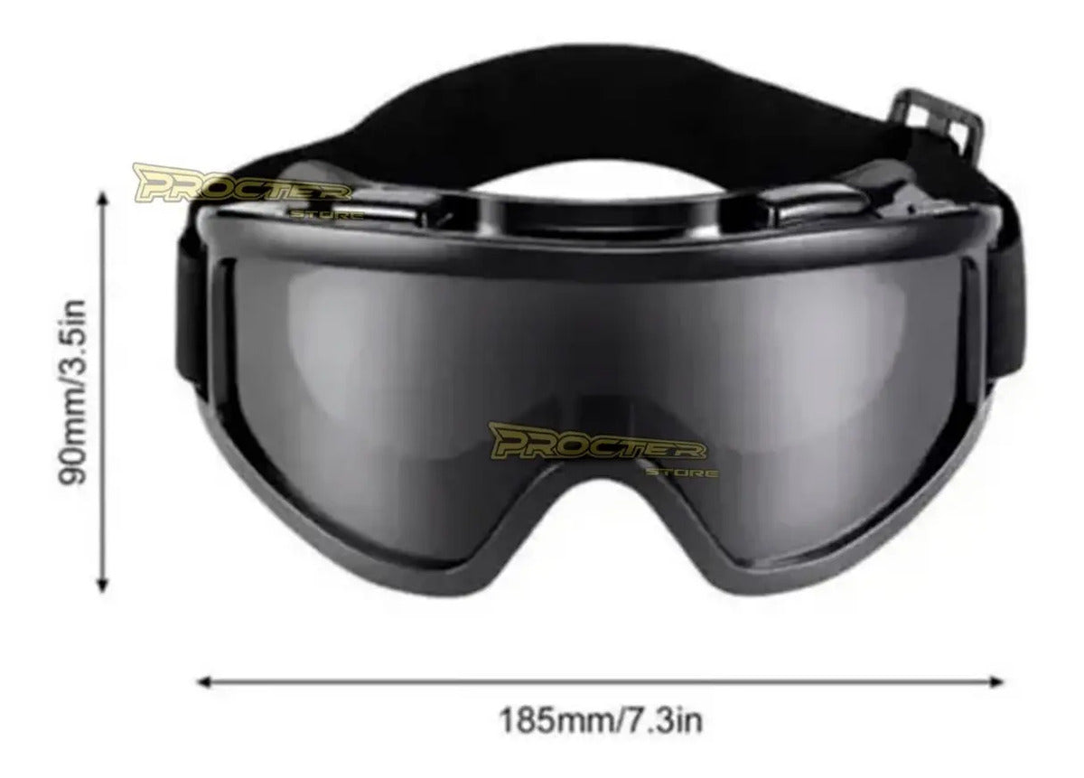 Gafas Tipo Cross Para Casco Cross Moto Bicicleta Deportes