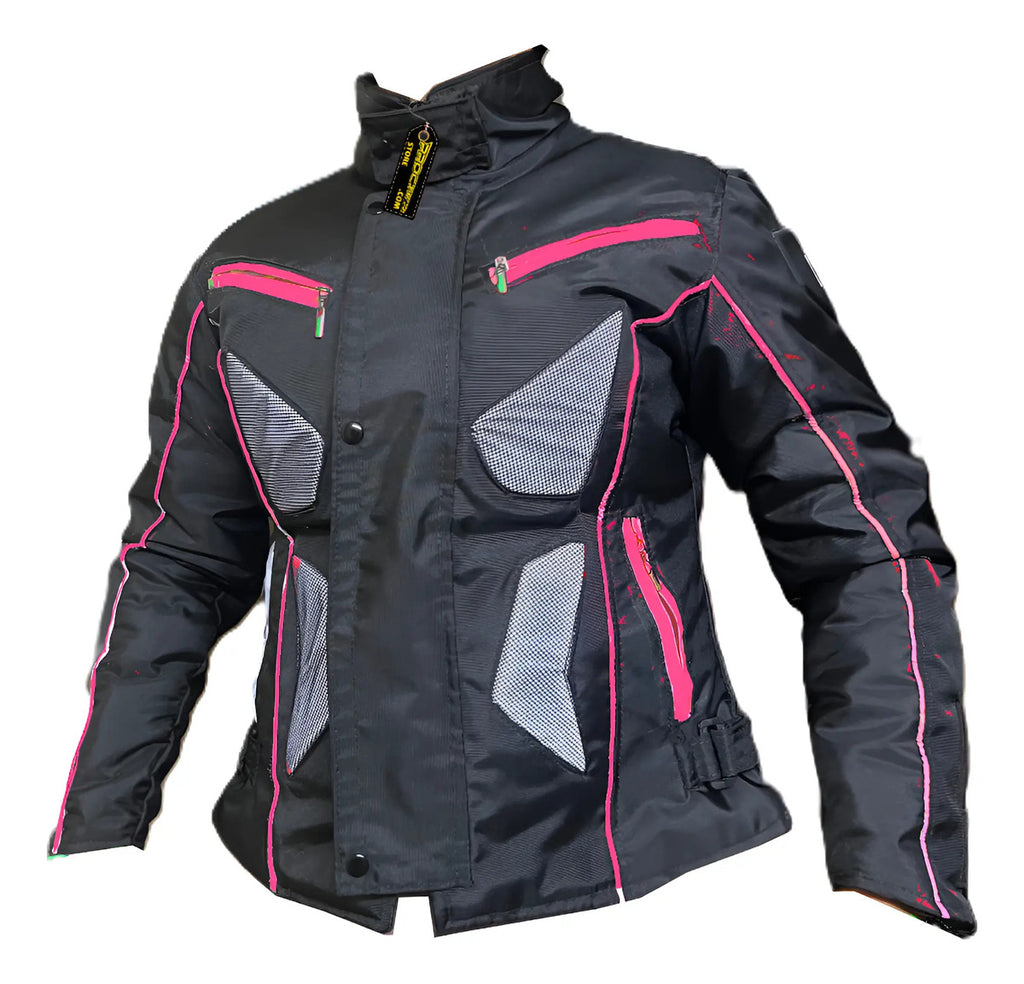 Chaqueta Para Motociclistas Dotacion Protecciones Reflectiva