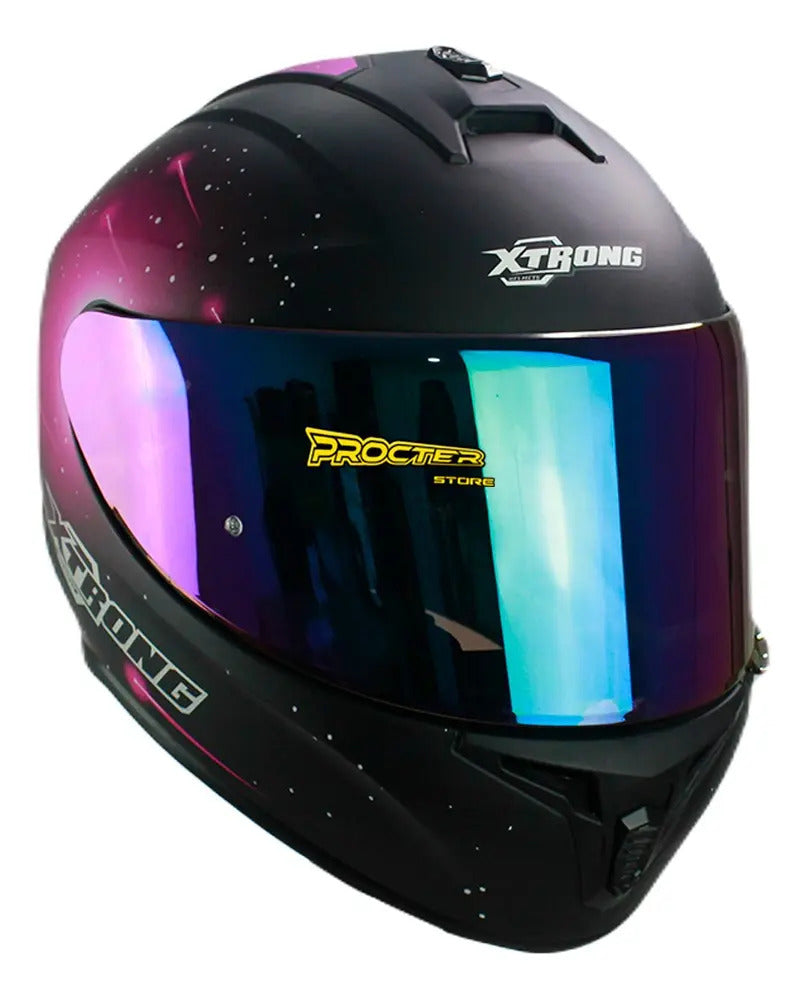 Casco Integral Para Moto Certificado Xtrong