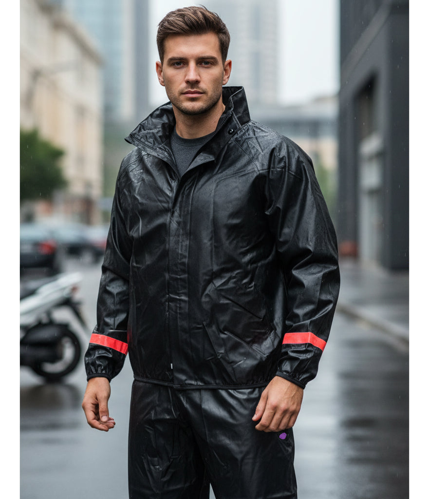 Impermeable Para Motociclistas Industrial Grueso Calibre 18