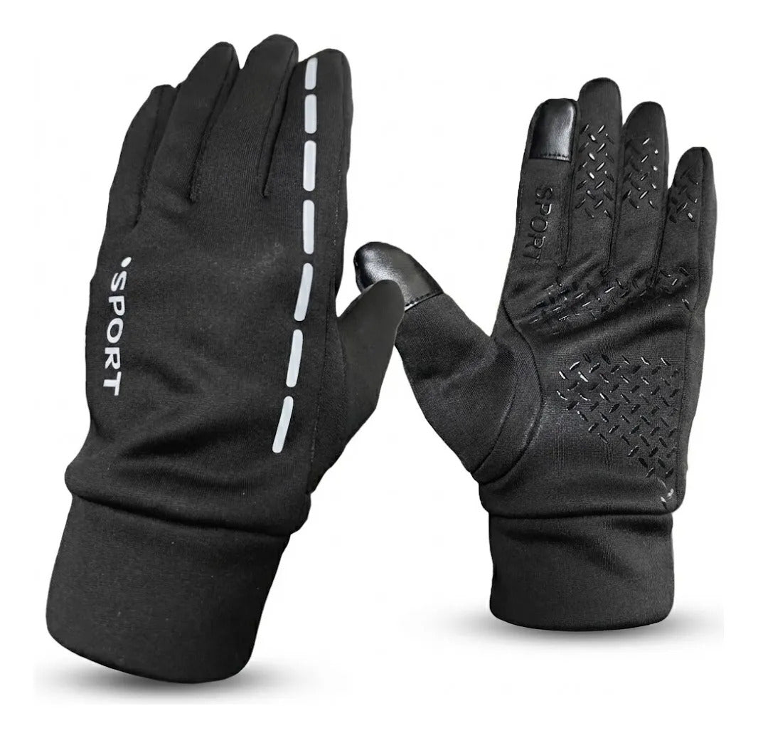 Guantes Para Moto Semi Impermeables Y Táctiles Sport