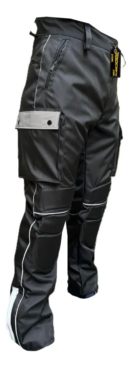 Pantalón Protección Moto Reflectivo Alfa