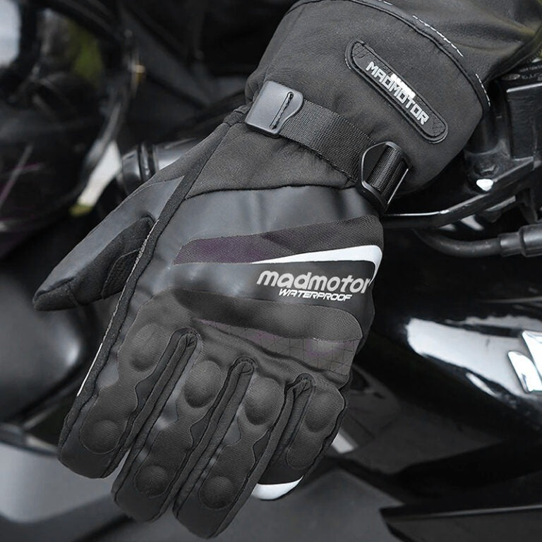 Guantes Moto Caña Larga Protección Impermeables Térmicos