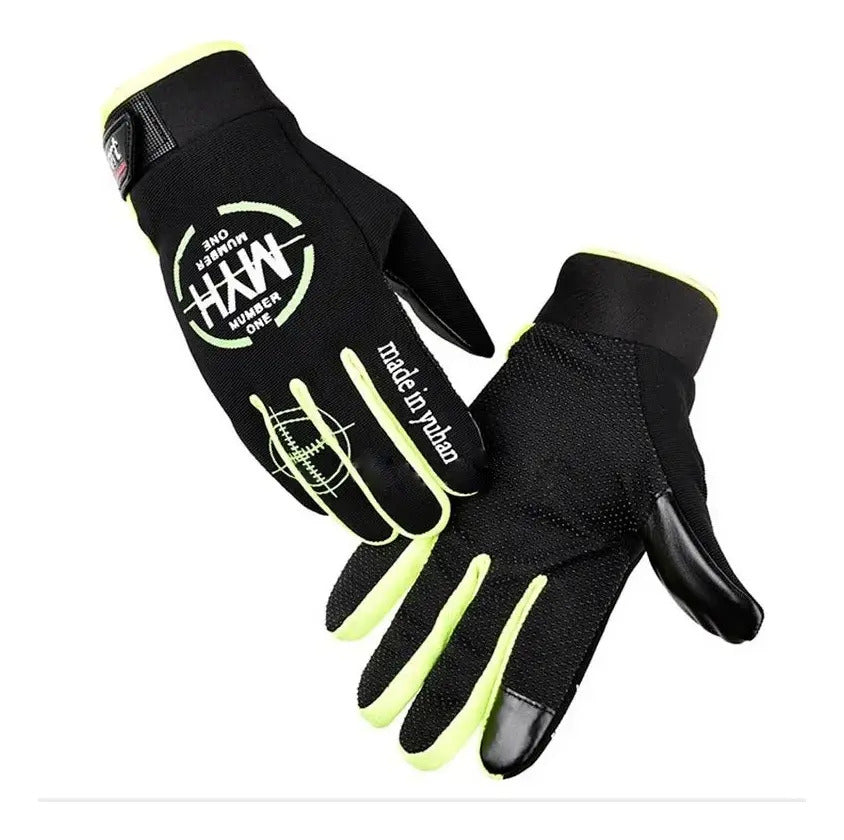 Guantes Ciclismo Táctiles Con Palma Antideslizante Moto