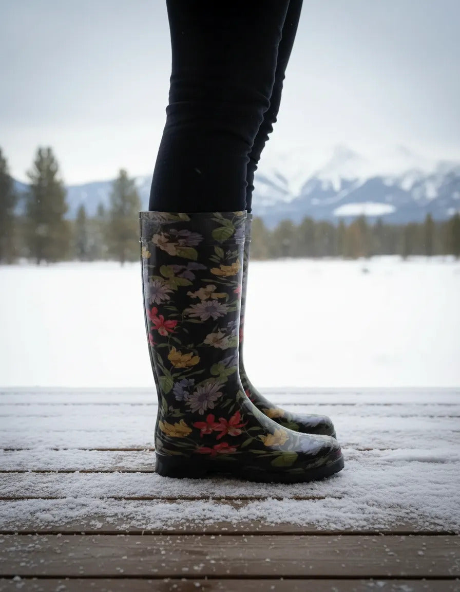 Botas Impermeables Mujer Lluvia Invierno