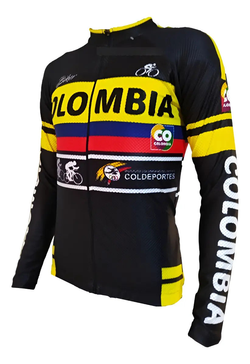 Camisa Camiseta Jersey Ciclismo Manga Larga Ruta Bici Licra