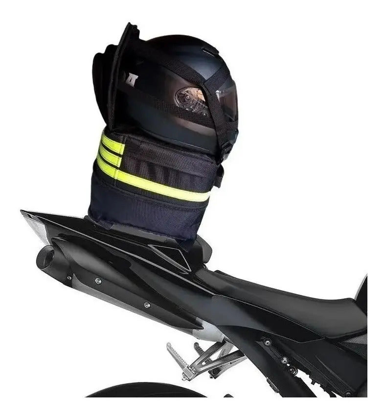 Maleta Moto Porta Casco  Morral Tank Bag Tail Bag Expandible