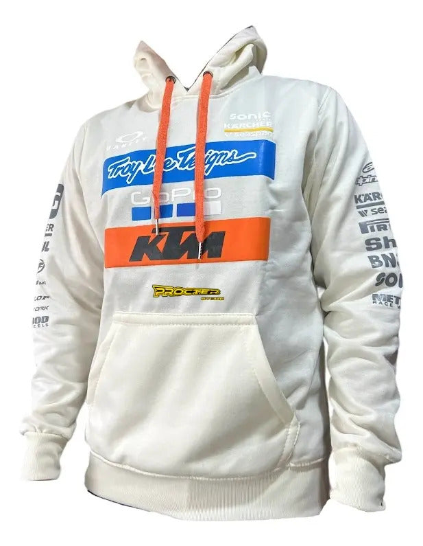 Buzo Hoodie Motero Buzo Con Capota Ktm Pulsar Honda