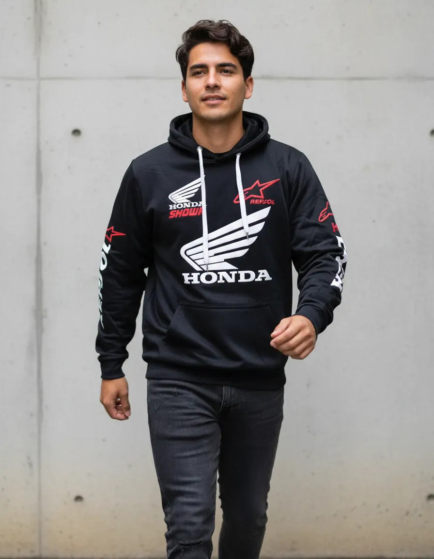 Buzo Hoodie Motero Buzo Con Capota Ktm Pulsar Honda