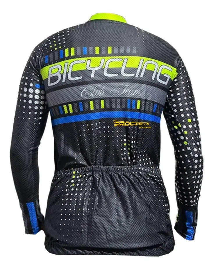 Jersey Ciclismo Maillot Manga Larga Ruta Mtb Colombia Camisa