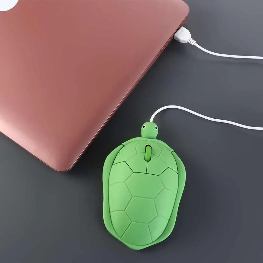 Mouse Genérico Alámbrico Modelo Tortuga 1.5m
