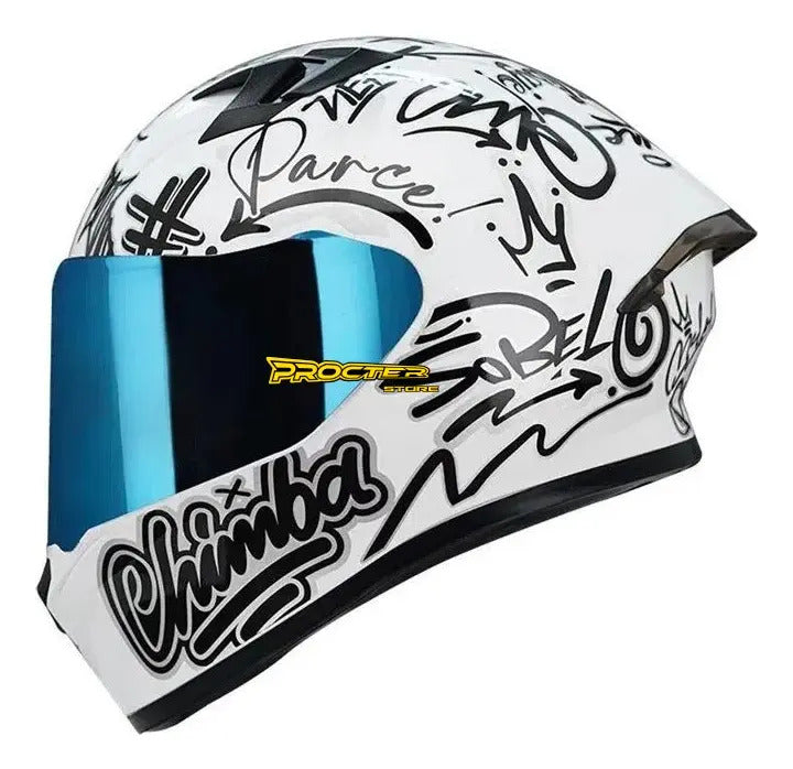 Visor De Color Para Casco Ich 503 Sp / Abatible 3120