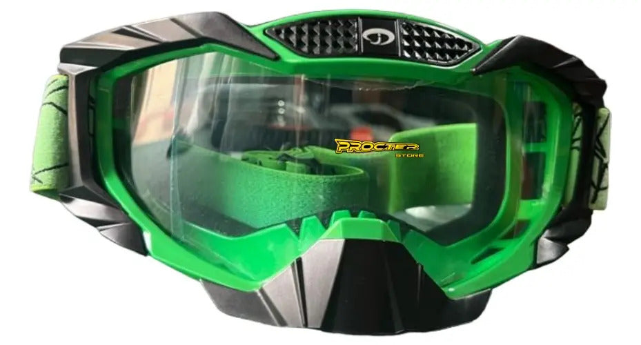Gafas Tipo Cross Para Casco Cross Moto Bicicleta Deportes