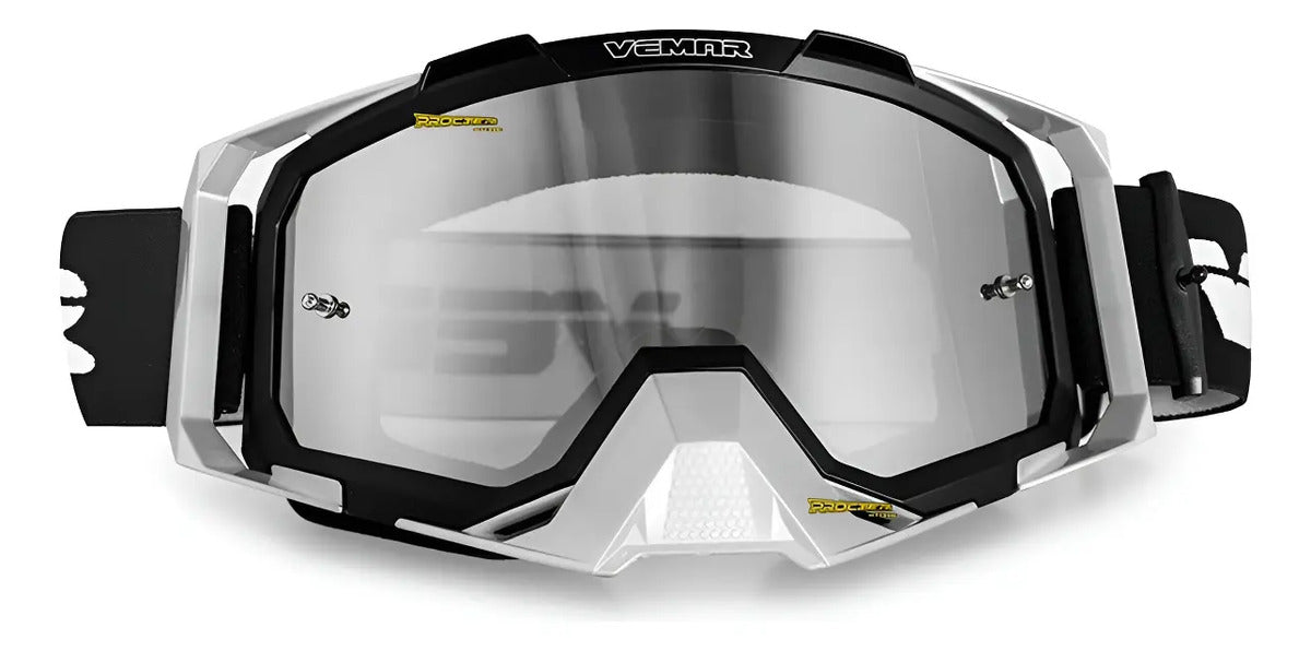Gafas Vemar Moto Cross Original Funda Y Repuesto