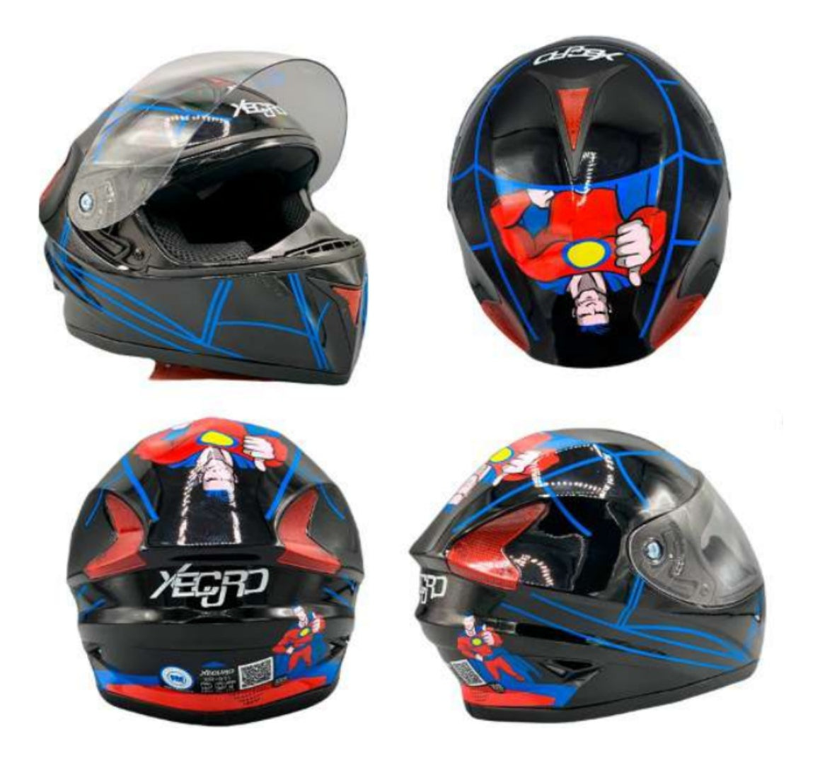 Casco Certificados Para Niños Marca Xecuro 911