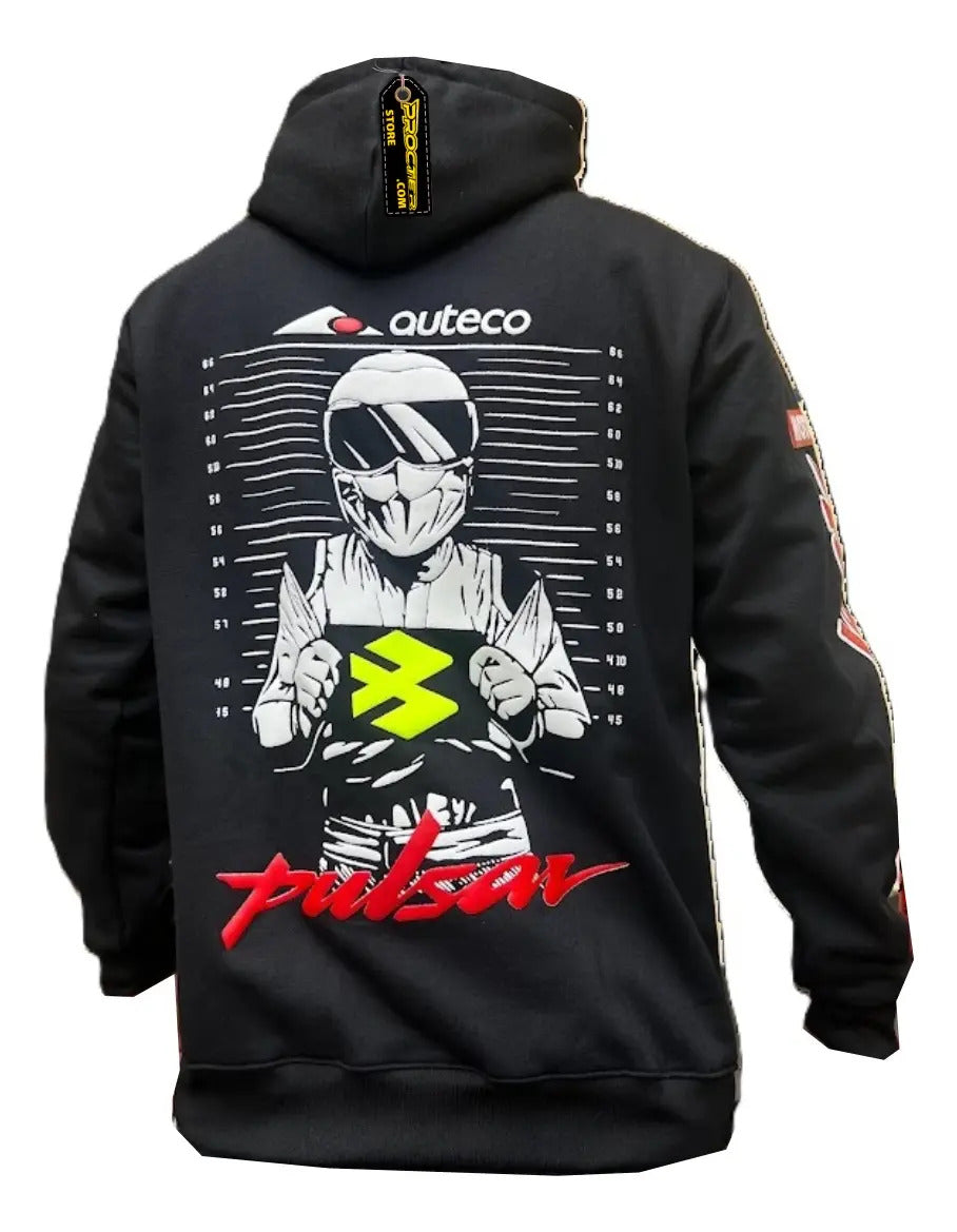 Buzo Hoodie Motero Buzo Con Capota Ktm Pulsar Honda