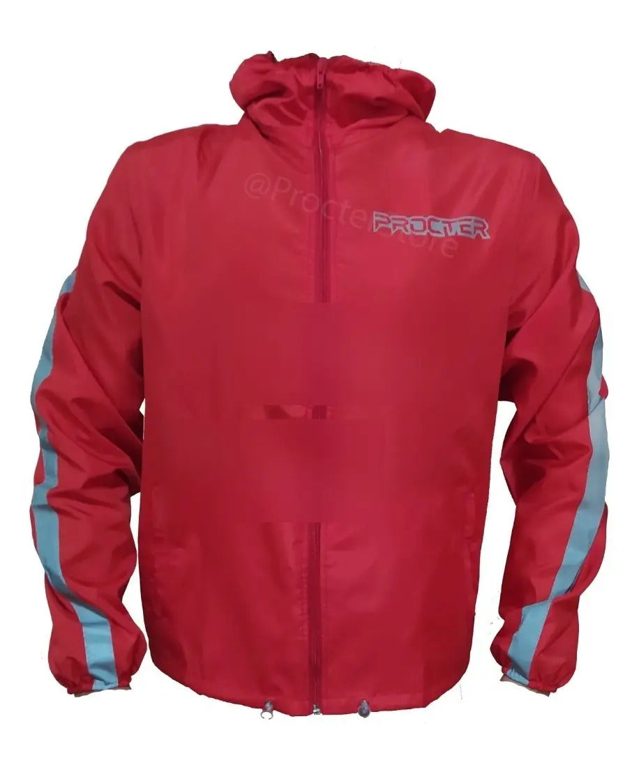 Chaqueta Rompevientos Para Ciclismo Liviana Con Reflectivo
