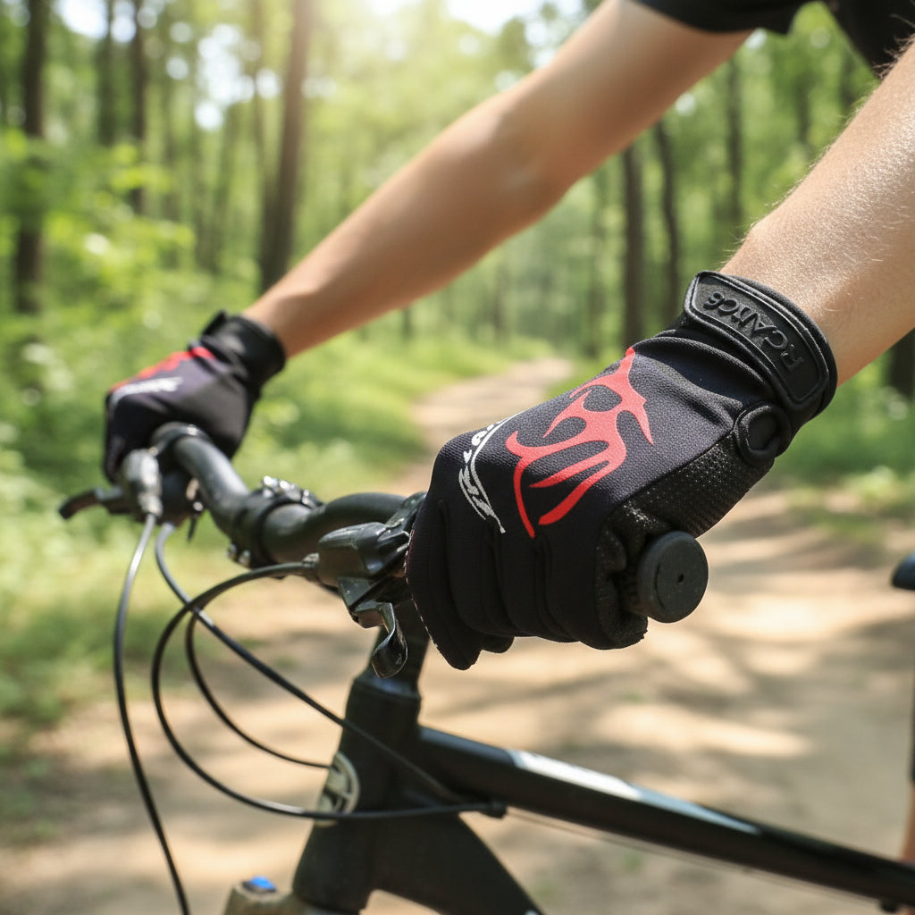 Guantes Ciclismo Táctiles Con Palma Antideslizante Moto