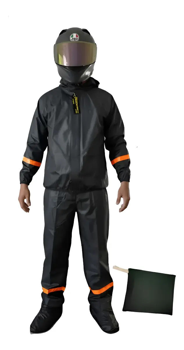Impermeable Siliconado Para Motociclista