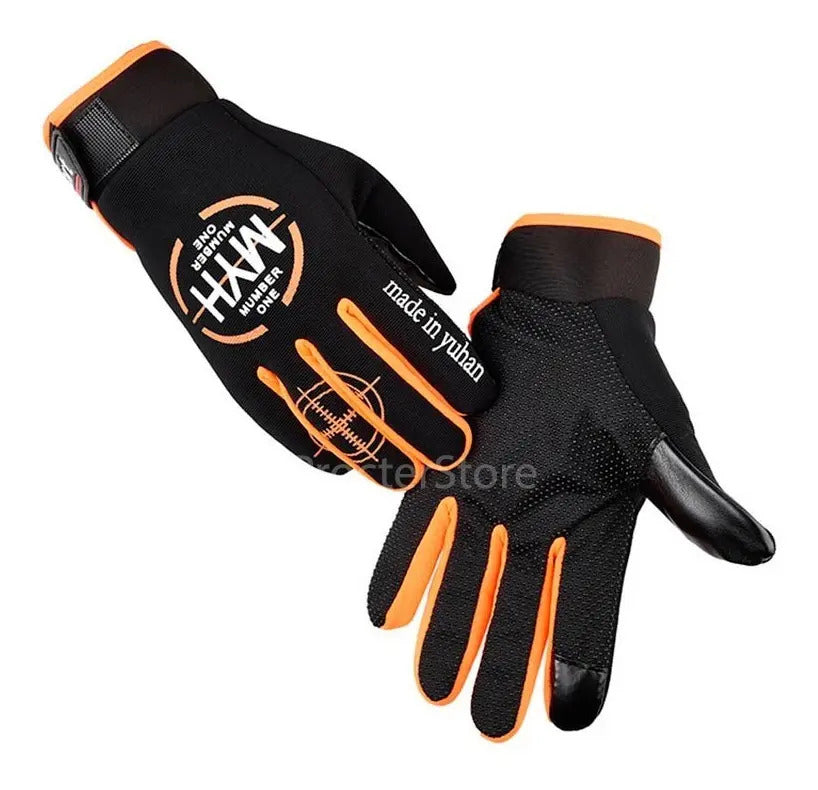 Guantes Ciclismo Táctiles Con Palma Antideslizante Moto