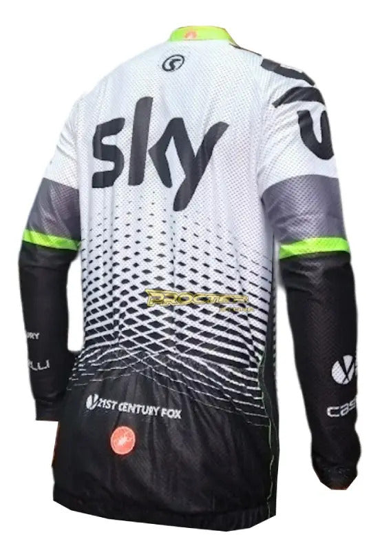 Jersey Ciclismo Maillot Manga Larga Ruta Mtb Colombia Camisa