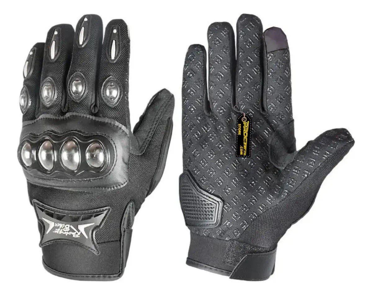 Guantes Para Moto Con Táctil  Protección Nudillos