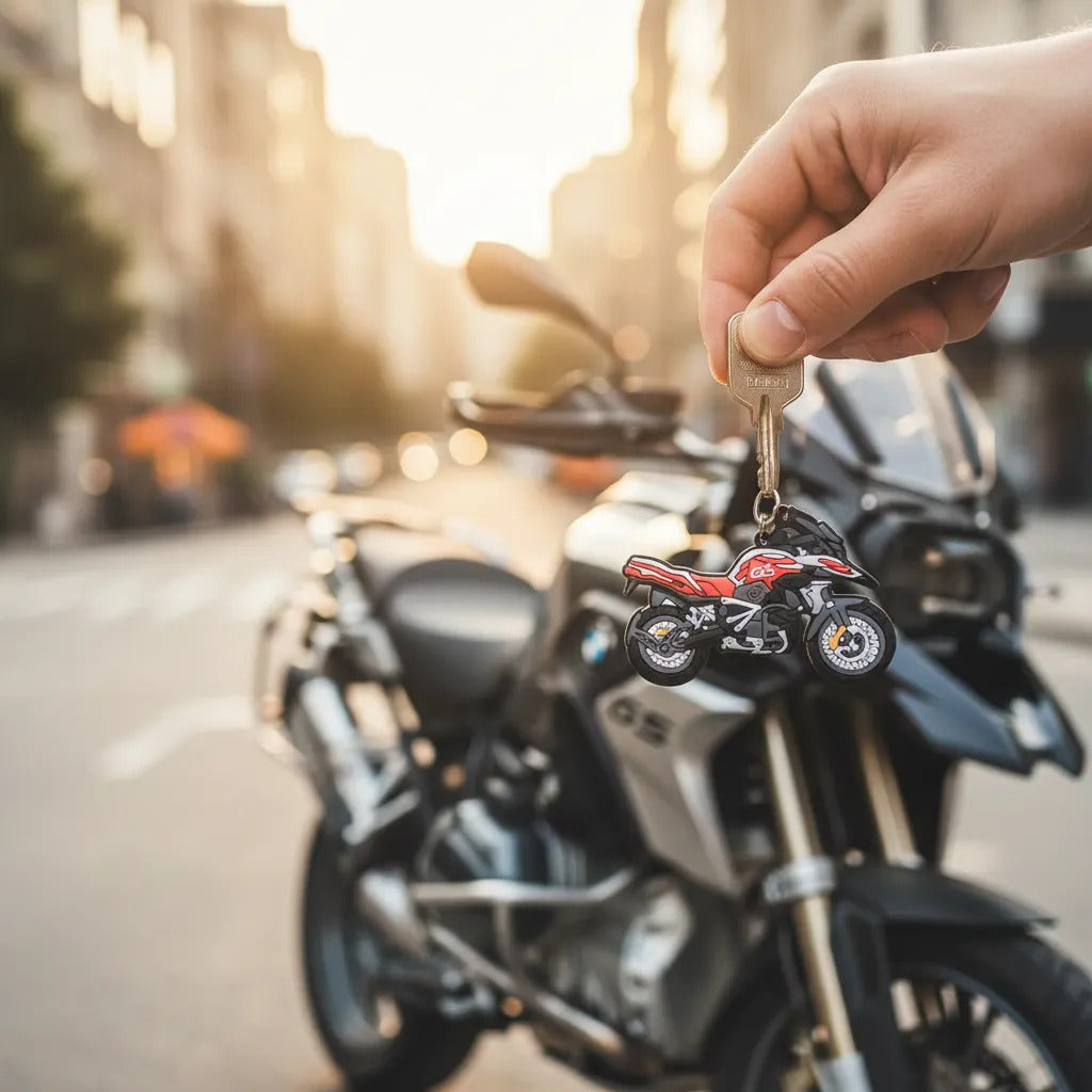 Llavero Moto Goma Llaves Ktm Susuki Honda Yamaha Akt