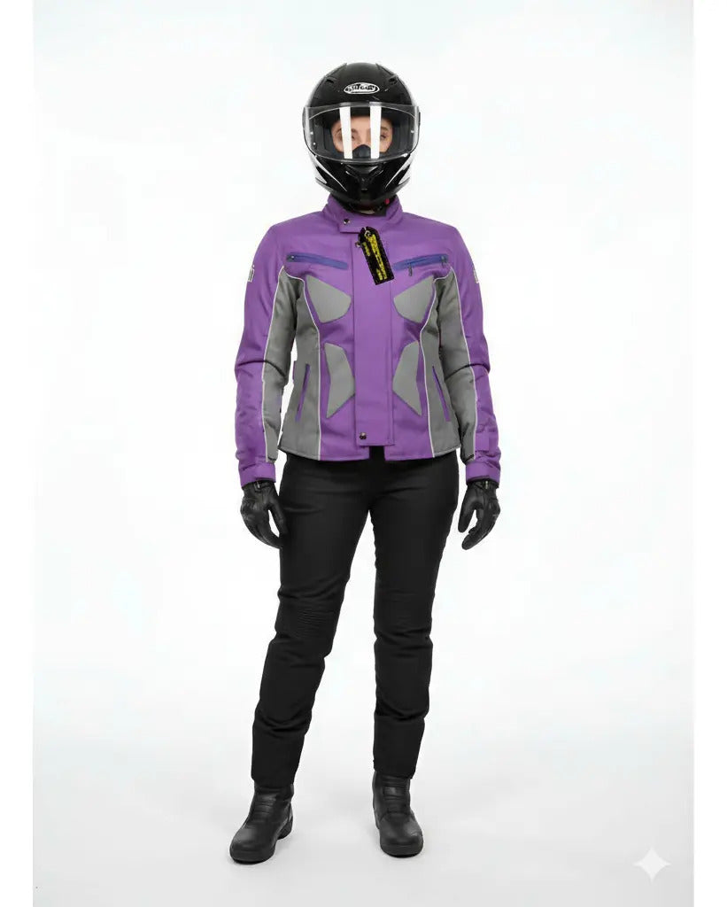 Chaqueta Para Motociclistas Dotacion Protecciones Reflectiva