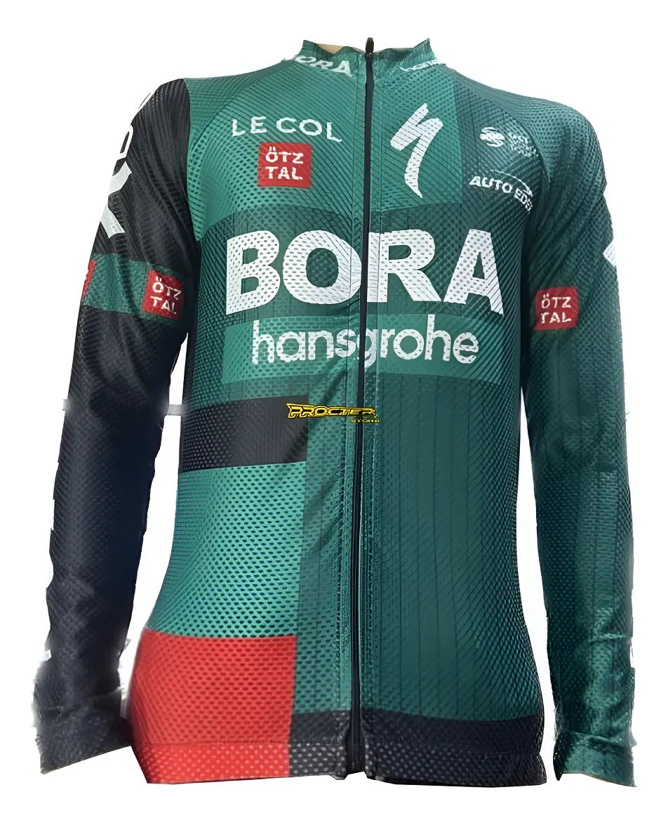 Camisa Camiseta Jersey Ciclismo Manga Larga Ruta Bici Licra