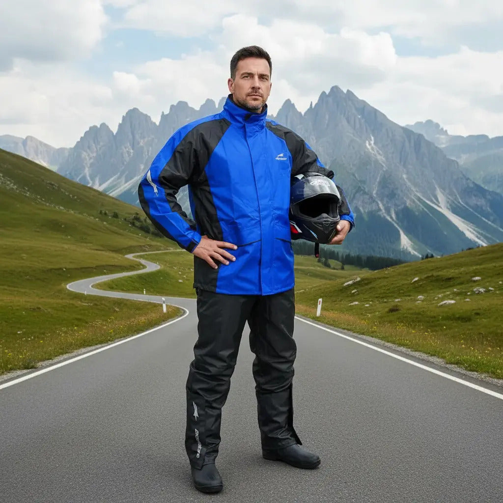 Traje Impermeable Tipo Sudadera Malla Deportivo Alp Pro